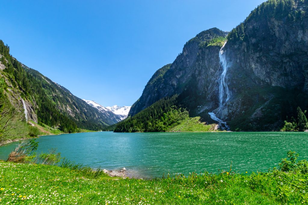 Parc naturel des Alpes de Zillertal, au sein de l'une des plus belles vallées du Tyrol, Autriche